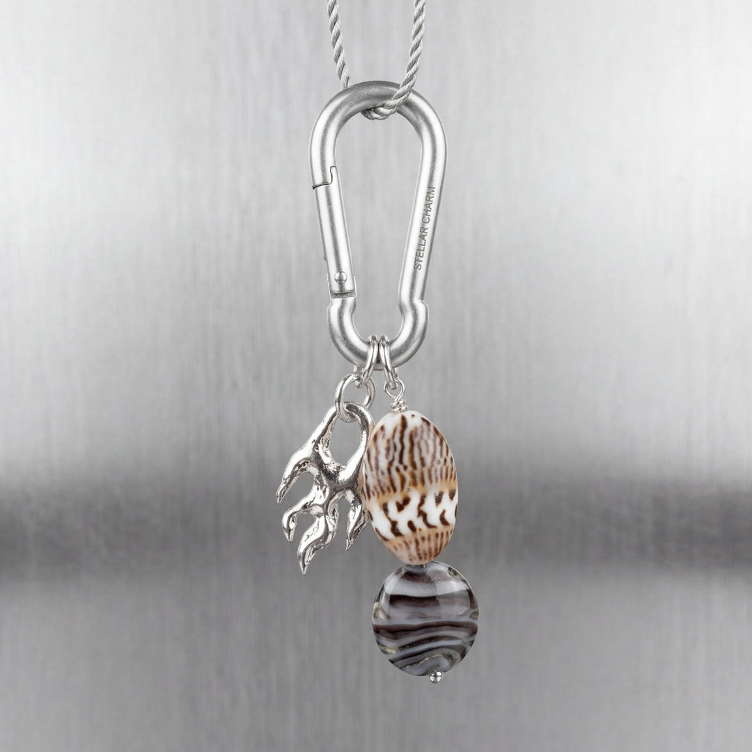 #002 Sea Shell key chain