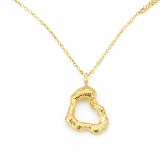Golden Tear necklace