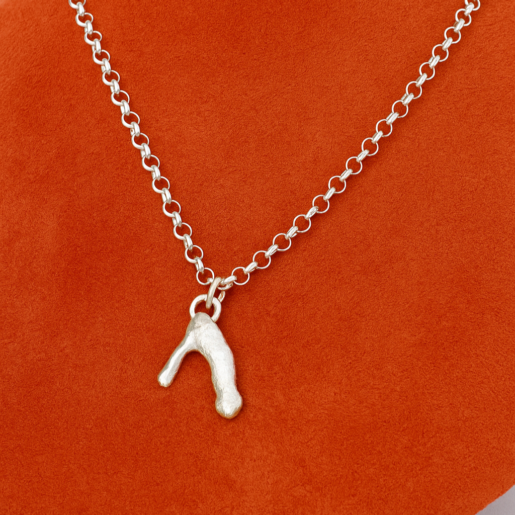 Silver Drip necklace