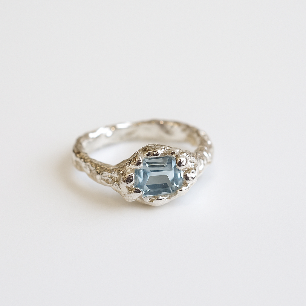 Torvi ring | Topaz\Citrine\Garnet stones