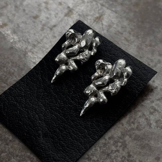 Francis Earrings -Spiky Stud Earrings