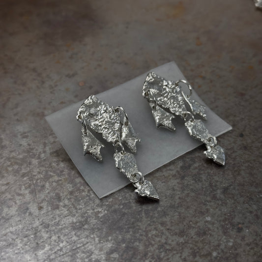 Bleeding Heart Earrings - Bold Earrings For Events