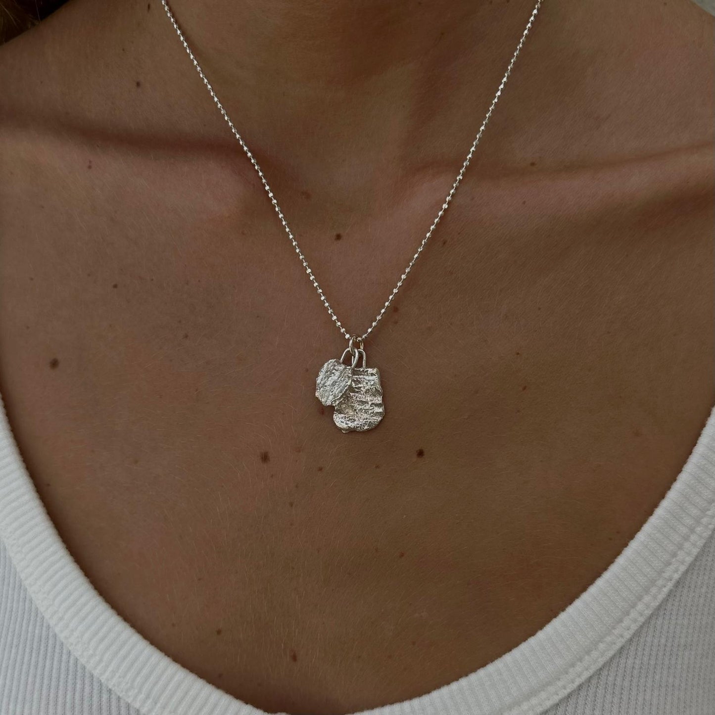 Burnt Silver necklace