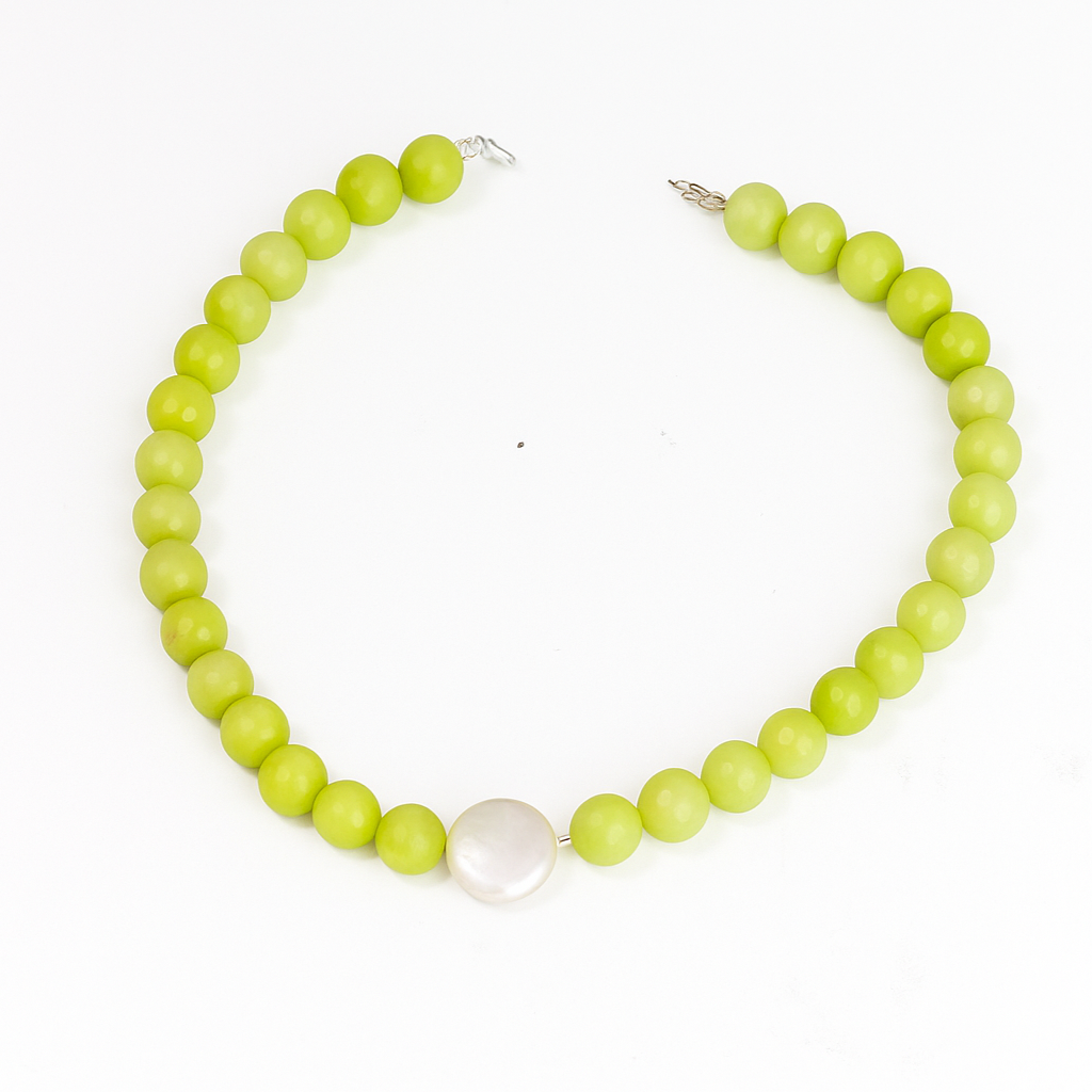 Green Beads necklace