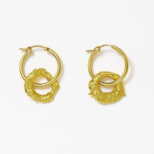 Burnt Gold Earrings