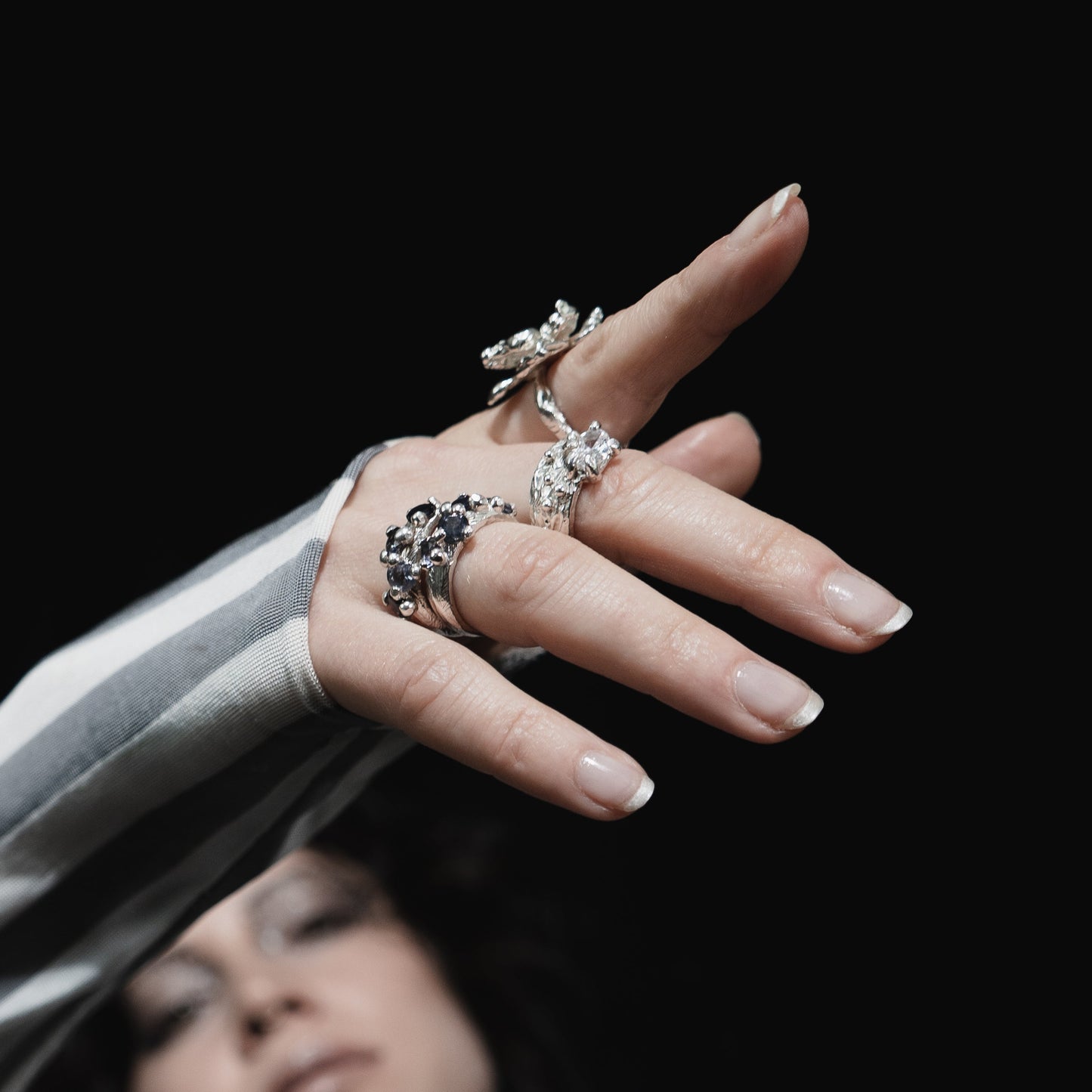 ABBA flower ring
