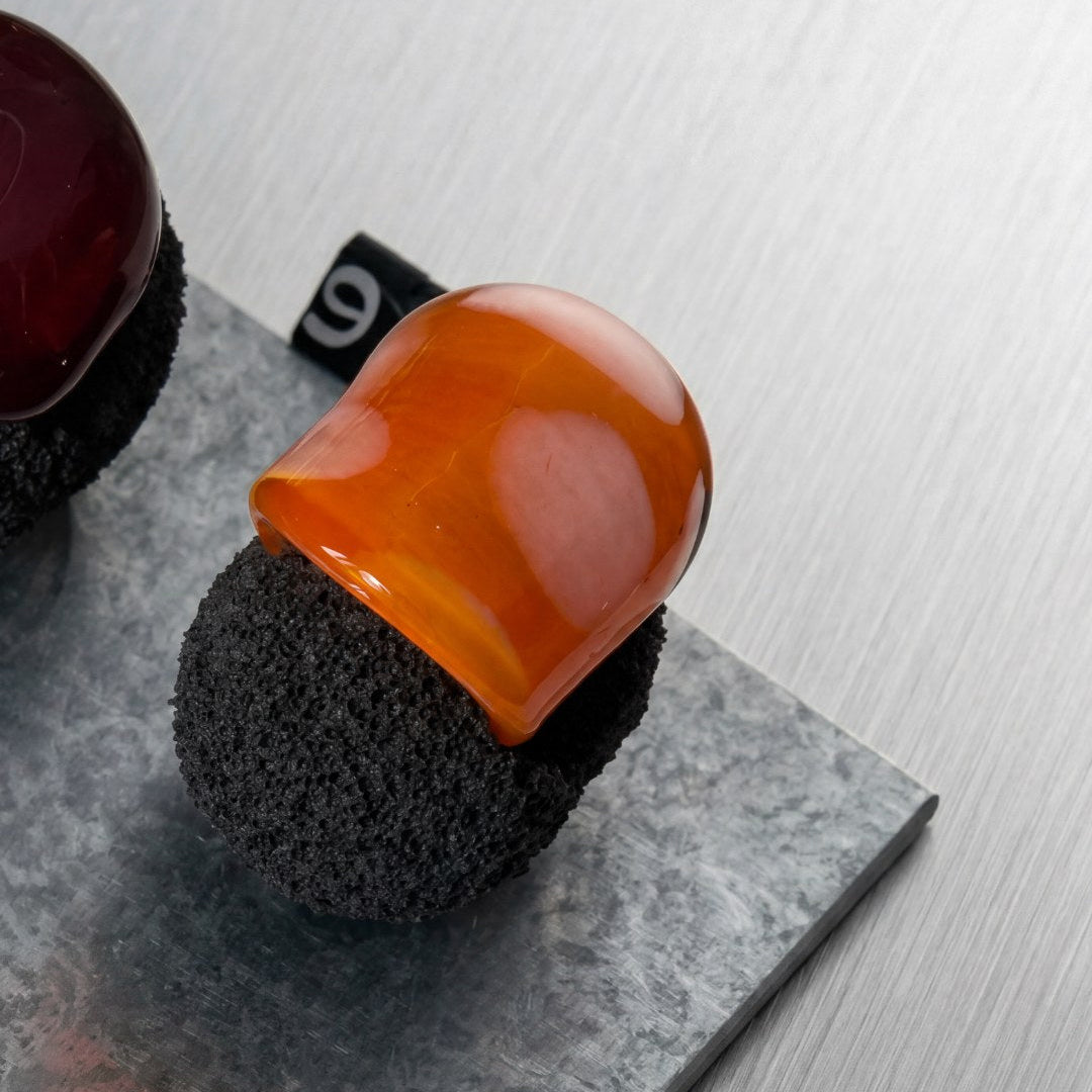 Orange Glass Ring