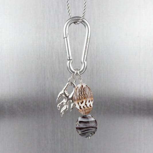 #002 Sea Shell key chain