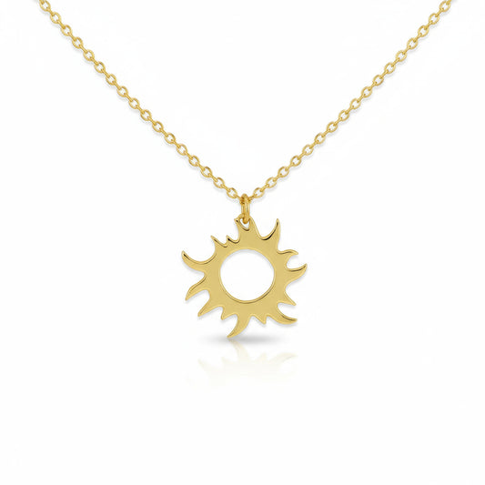 Golden Sun necklace