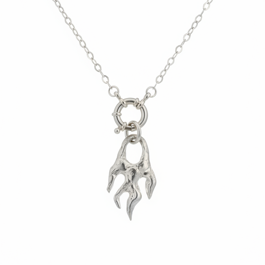 Flame necklace