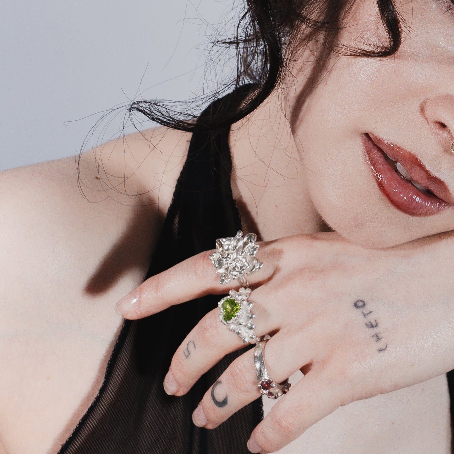 ABBA flower ring