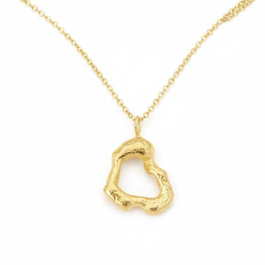 Golden Tear necklace