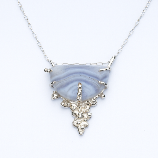 Lace Agate necklace