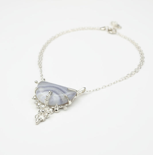 Lace Agate necklace