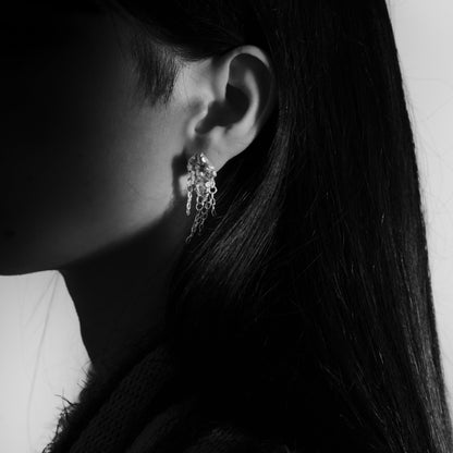 Snapdragon Earrings - Fluid Avantgarde Earrings