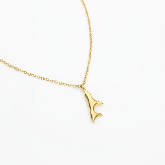 Golden Spike necklace
