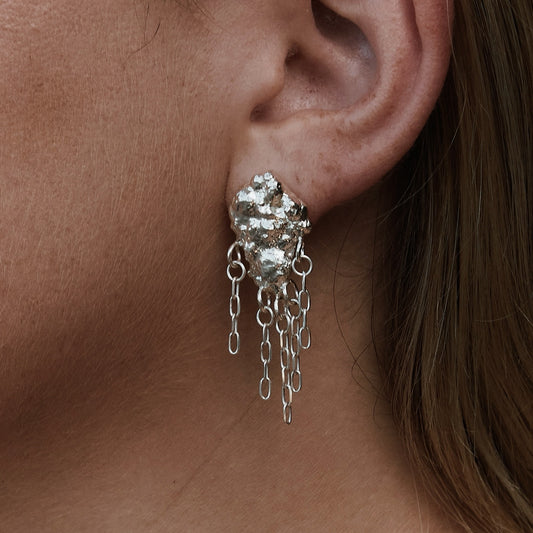 Snapdragon Earrings - Fluid Avantgarde Earrings