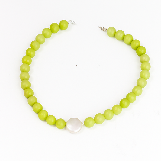 Green Beads  necklace