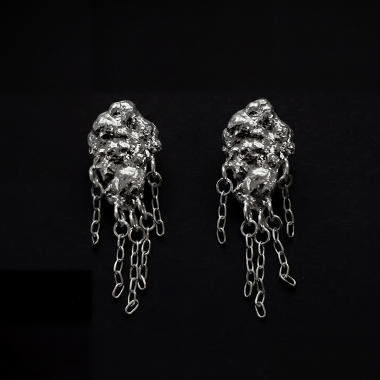 Snapdragon Earrings - Fluid Avantgarde Earrings