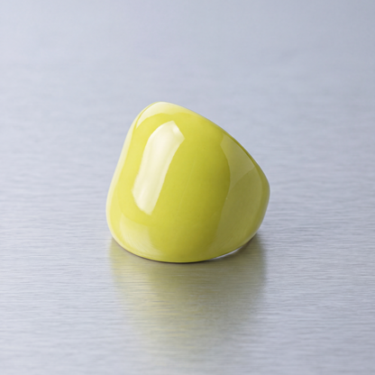Baby Green Glass Ring
