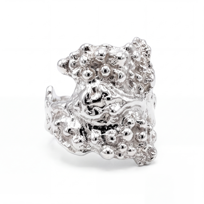 SAND silver ring