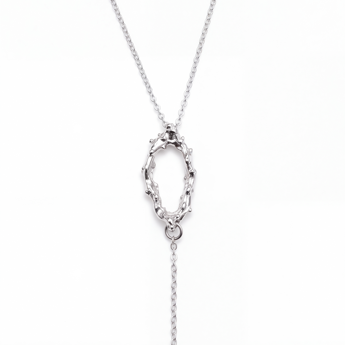 SOLACE silver necklace