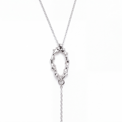 SOLACE silver necklace