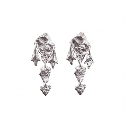 Bleeding Heart Earrings - Bold Earrings For Events