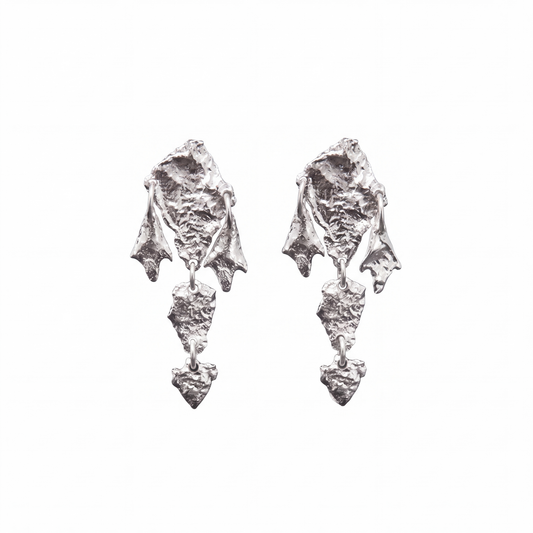 Bleeding Heart Earrings - Bold Earrings For Events